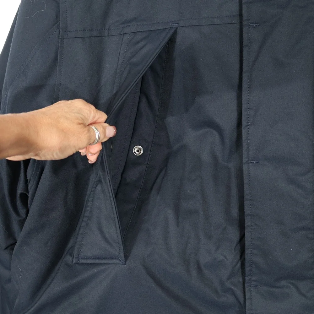 Polo Ralph Lauren Parka Men XL Blue Down Hooded Utility Jacket $598 NWT